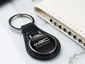 WRC Porte-clé Simili Haut de Gamme Style Modulable
